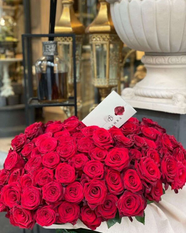 Bouquet rose rosse